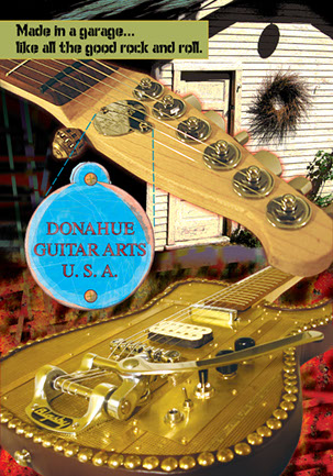 Donahue Guitar Arts USA Promo E-Poster
